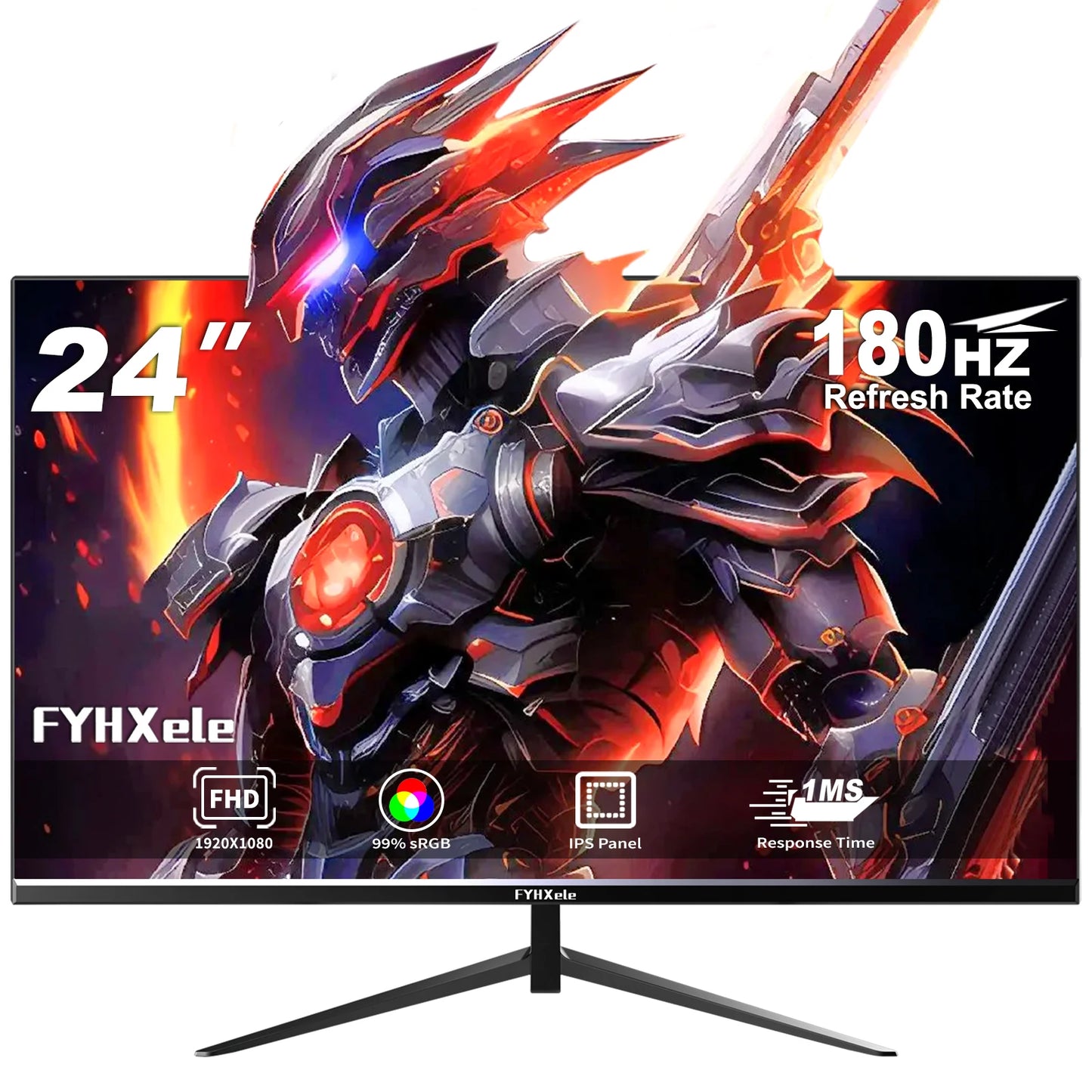 ECRAN GAMING 24Pouces IPS 180Hz FHD 1ms G-Sync