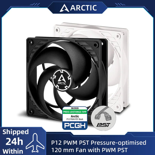 ARCTIC P12 PWM PST 120mm / 200–1800 RPM