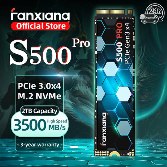 Fanxiang S500 Pro M.2 SSD 3500MB/s NVMe M2