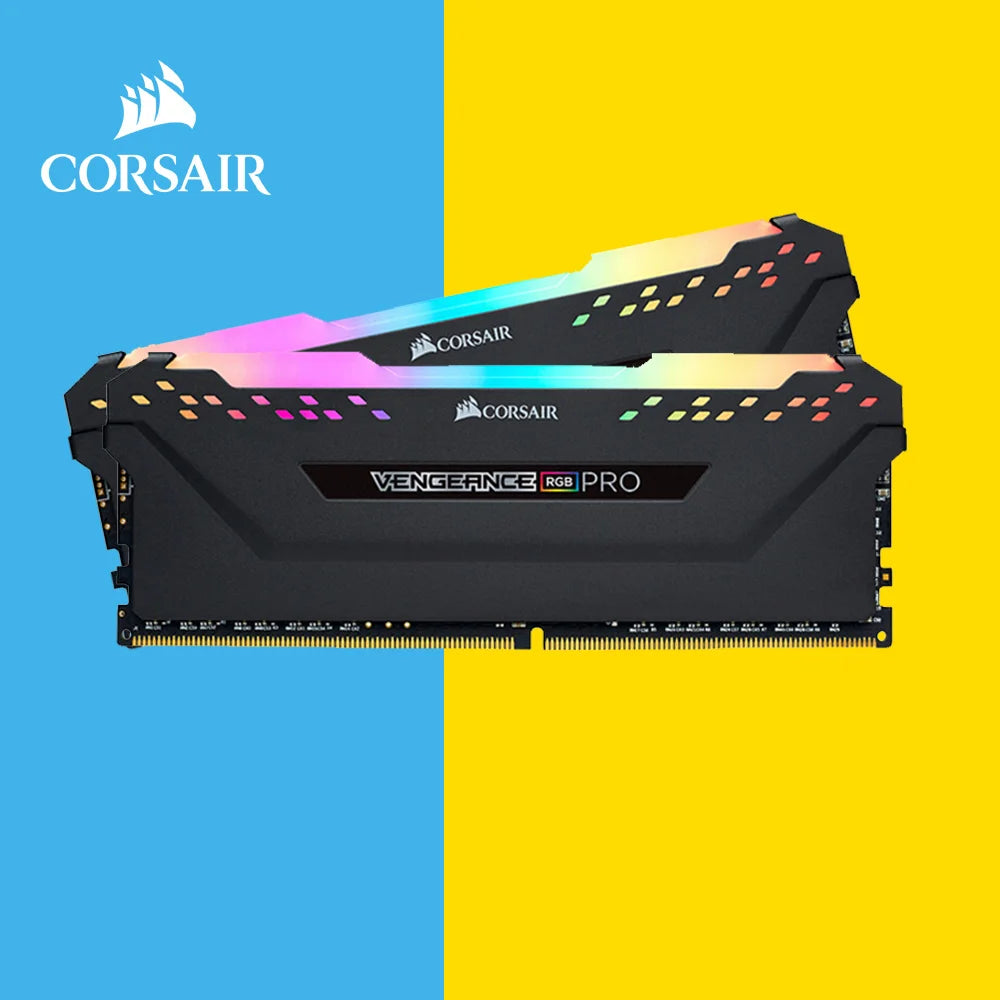 CORSAIR DDR4 RGB PRO 3200Mhz 3600MHz Blanche ou noire